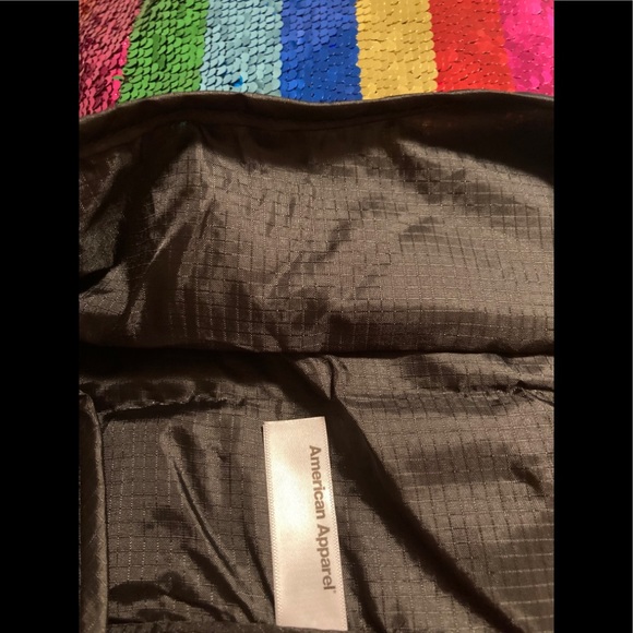 ๐๐ AMERICAN APPAREL SEQUIN TOTE๐ - Picture 9 of 12